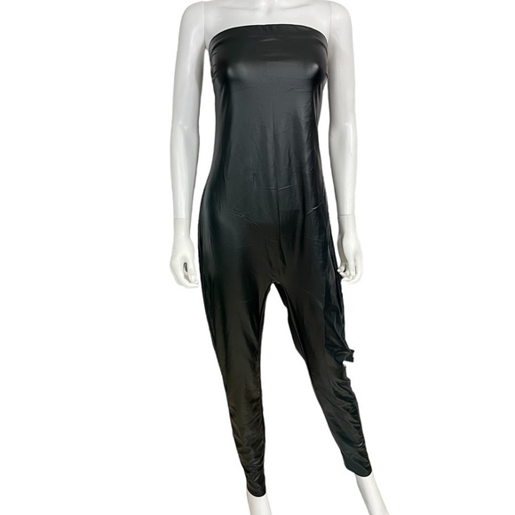 Strapless Faux Leather Jumpsuit
New - Picture 2 of 6